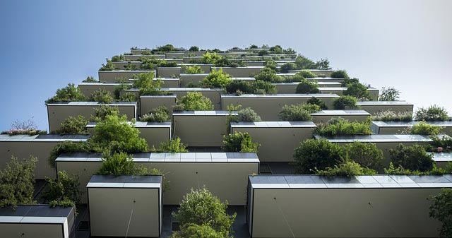 foto de balcones con plantas